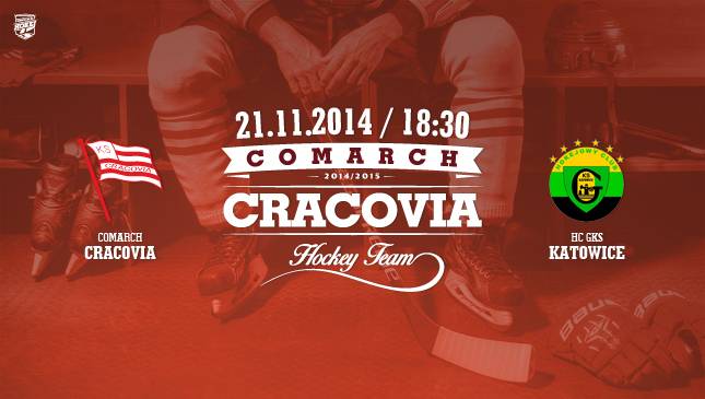 Dziś hokej! Comarch Cracovia gości HC GKS Katowice