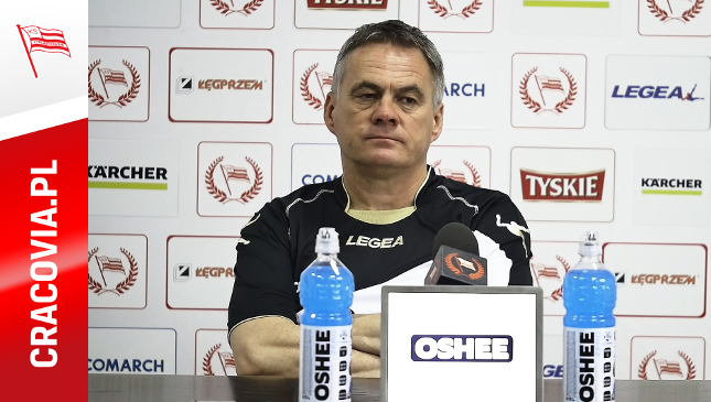 Konferencja trenera Jacka Zielińskiego przed meczem z Lechią Gdańsk 